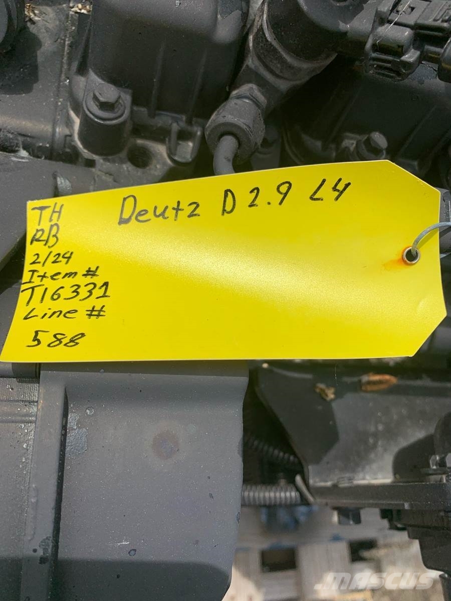 Deutz D2.9L4 Mootorid