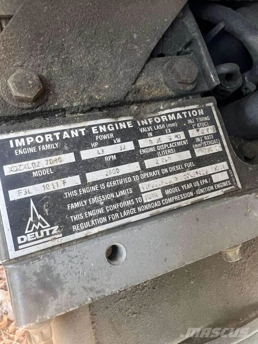 Deutz F3L 1011 Mootorid