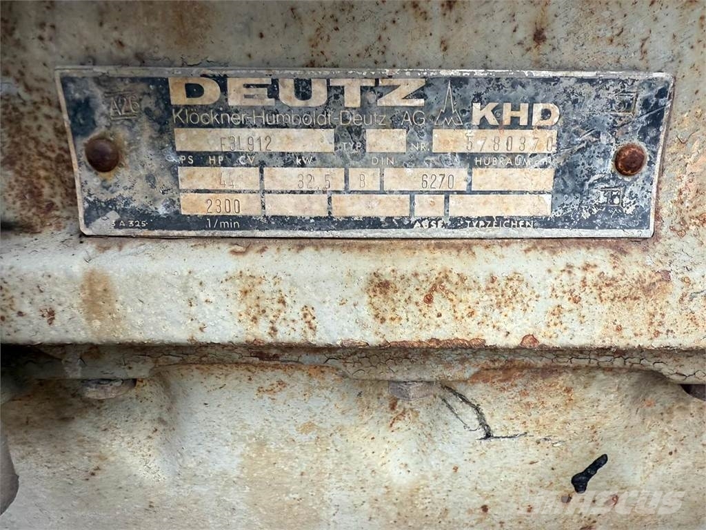 Deutz F3L912 Mootorid
