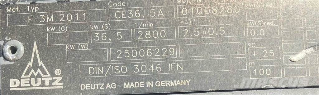 Deutz F3M2011 Mootorid