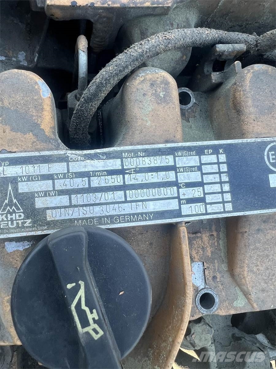Deutz F4L1011F Motores