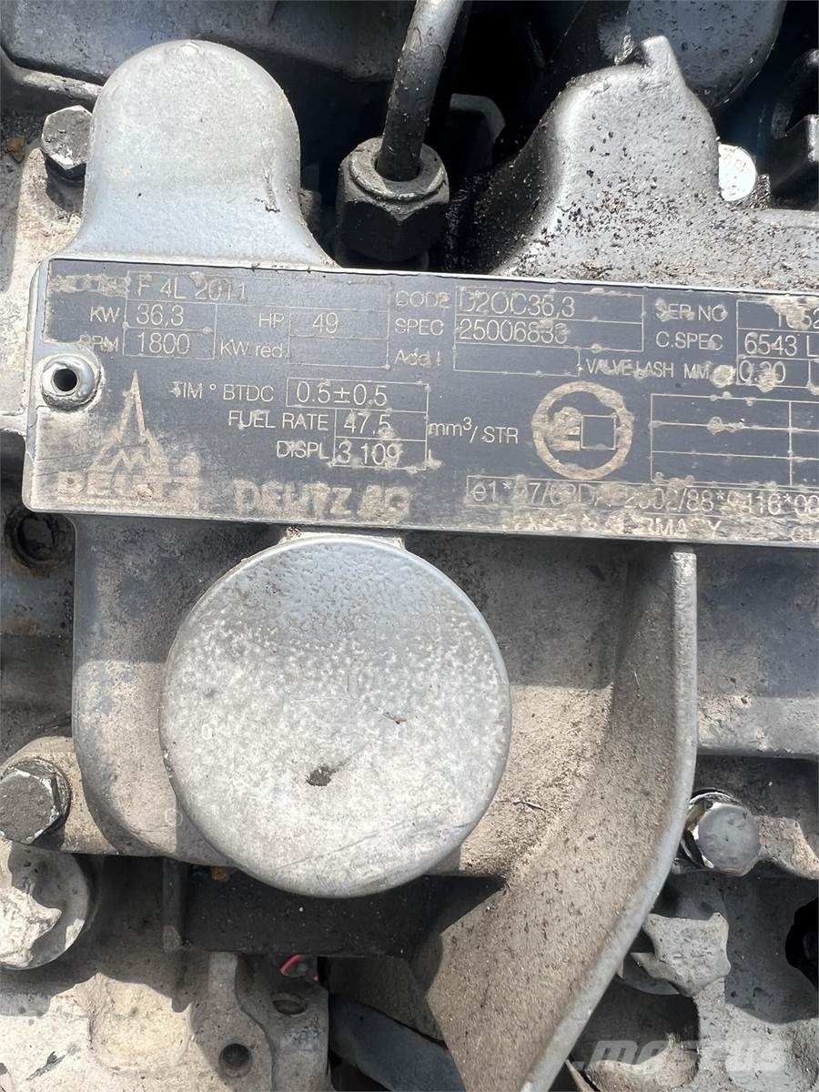 Deutz F4L2011 引擎/發動機