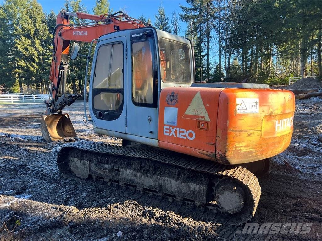 Hitachi EX120-5 Lánctalpas kotrók
