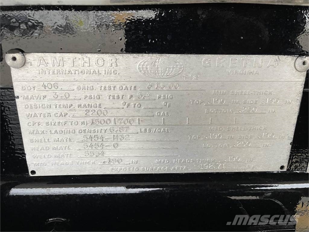 International DuraStar 4400 탱커 트럭