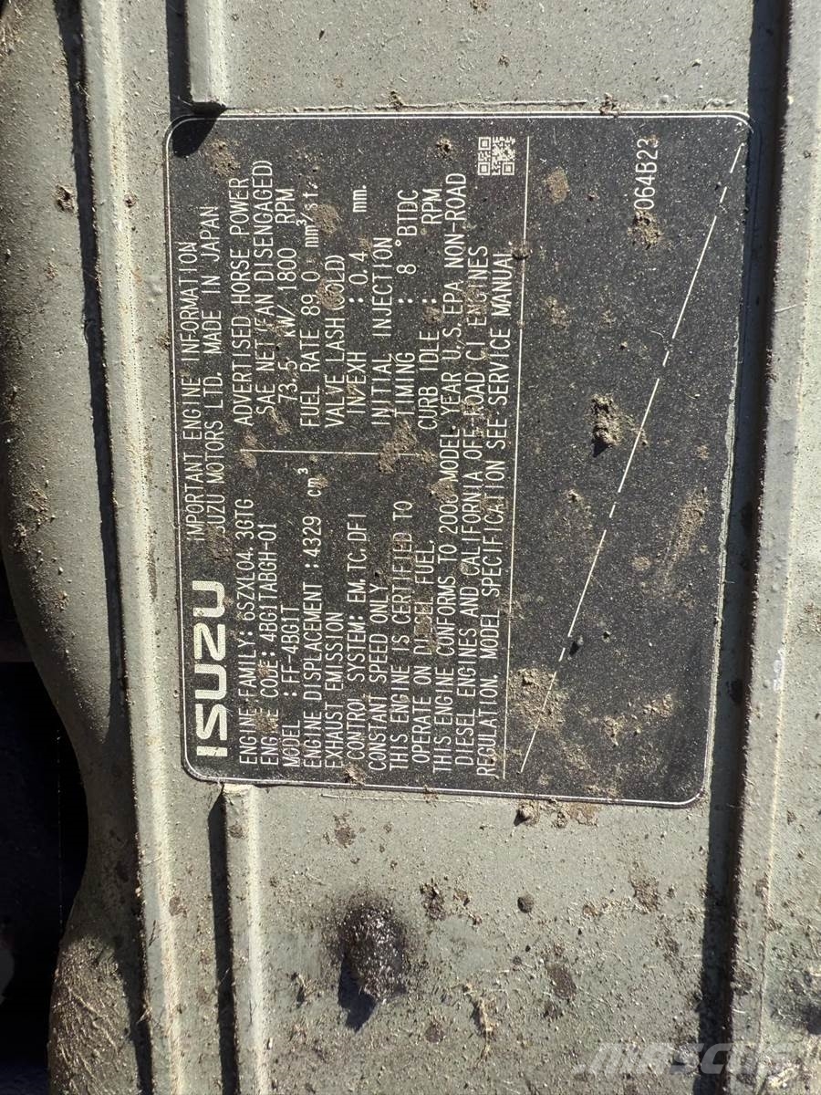 Isuzu 4BG1 引擎/發動機