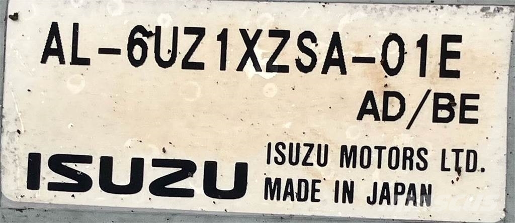 Isuzu AL-6UZ1X 엔진