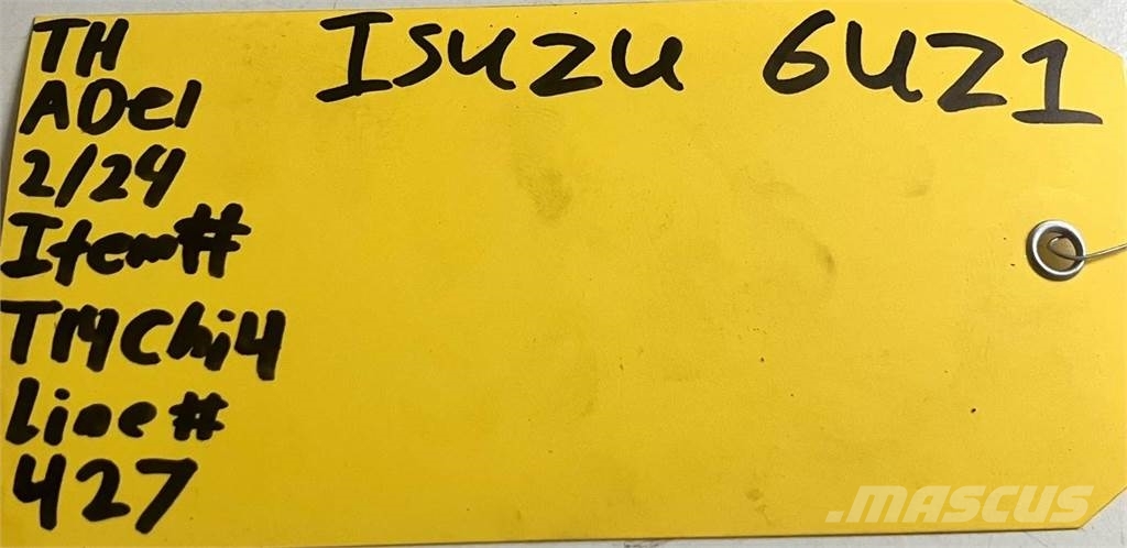 Isuzu AL-6UZ1X 엔진