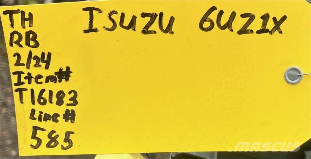 Isuzu AL-6UZ1X 엔진