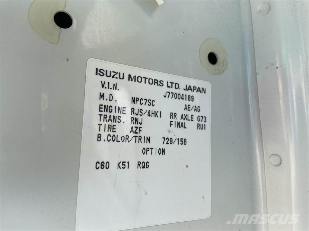 Isuzu NPR HD Kofferaufbau