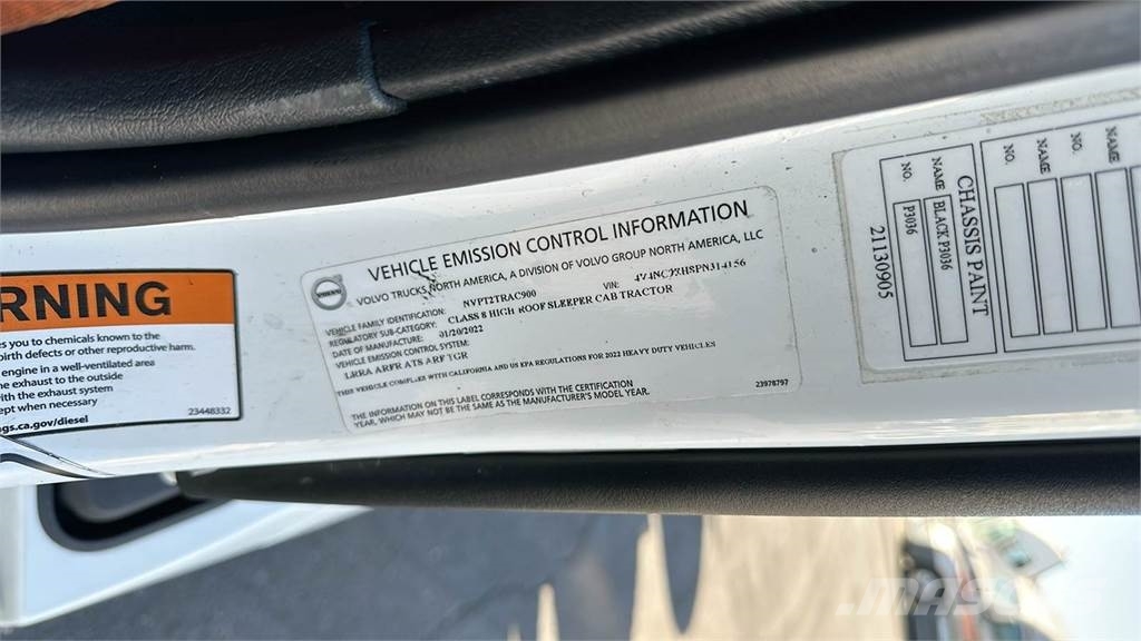 Volvo VNL760 Ciągniki siodłowe