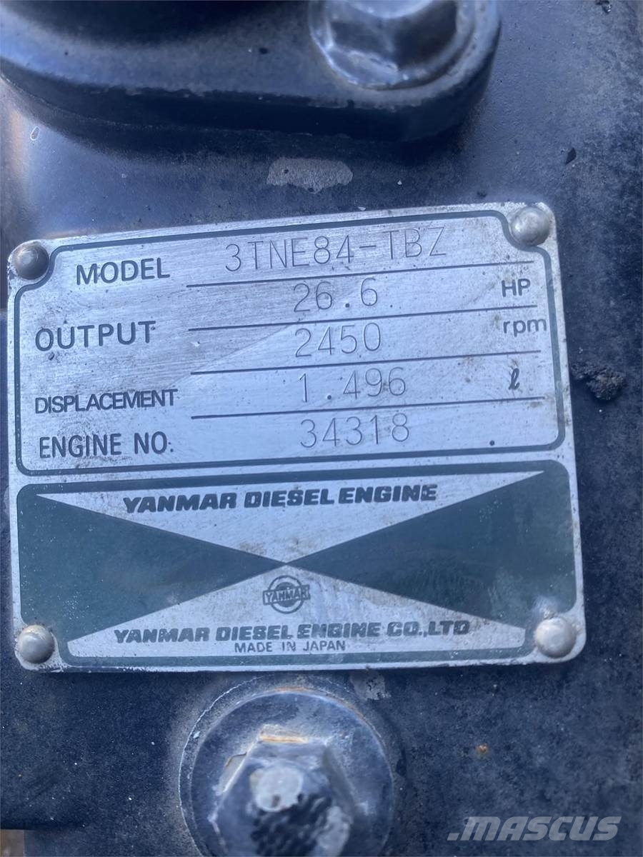 Yanmar 3TNV84T-B Motori