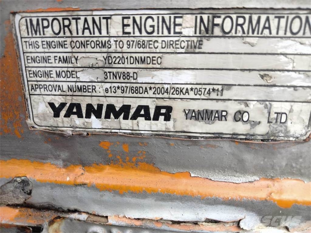 Yanmar 3TNV88-D Motori