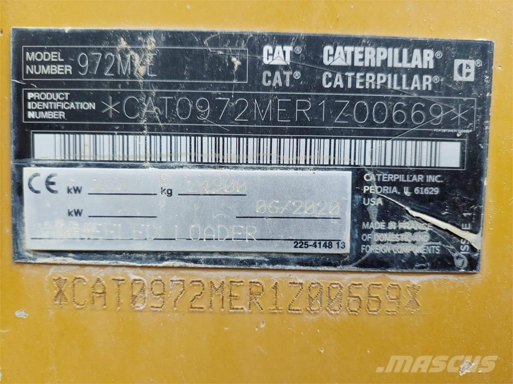 CAT 972MXE Rataslaadurid