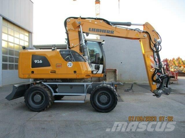 Liebherr A 916 Litronic G6.0-D Колесни екскаватори