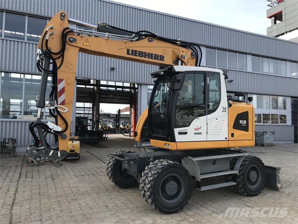 Liebherr A 918 Compact G6.0-D Litronic Excavadoras de ruedas