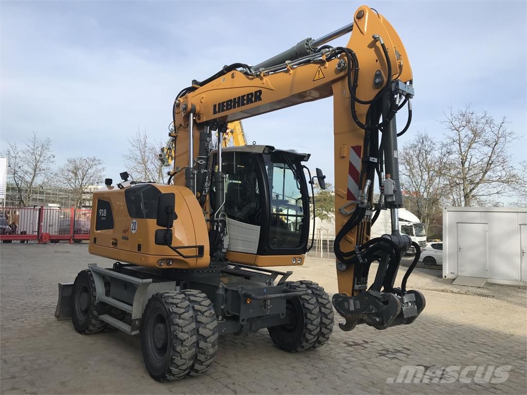 Liebherr A 918 Compact G6.0-D Litronic Excavadoras de ruedas