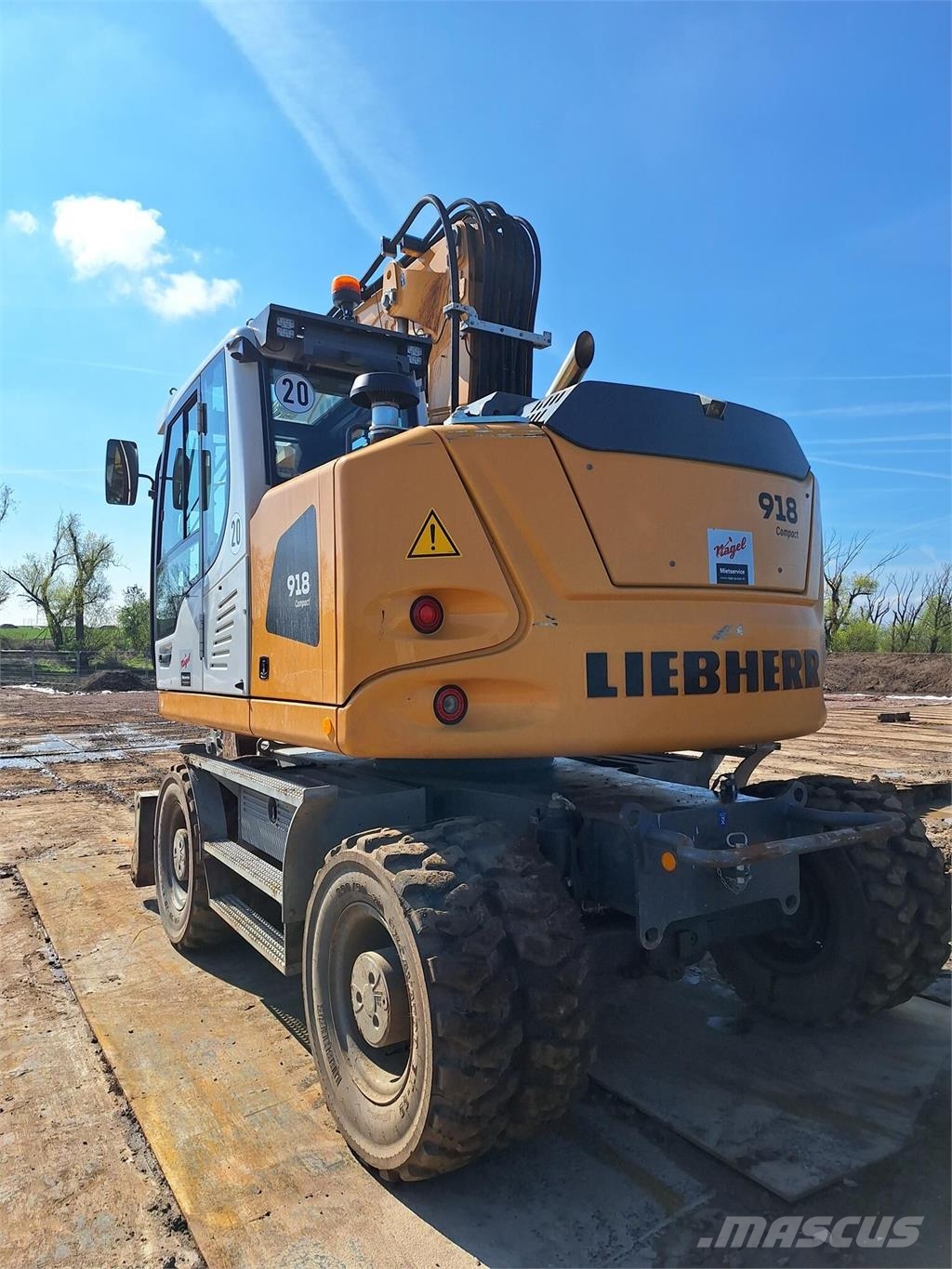 Liebherr A 918 Compact G6.0-D Litronic Excavadoras de ruedas
