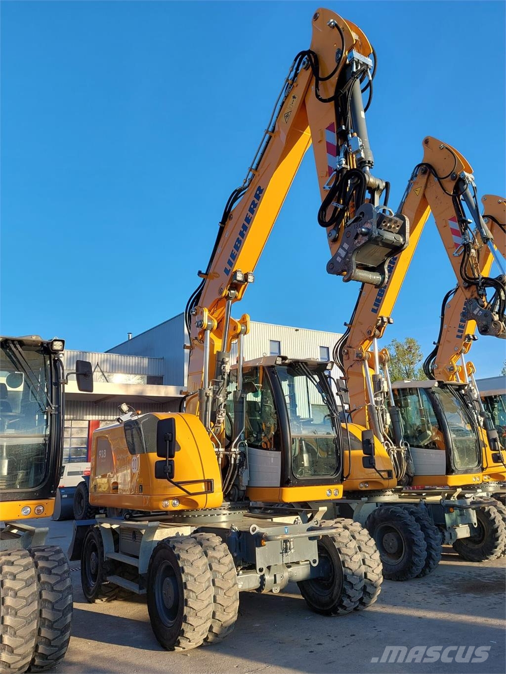 Liebherr A 918 Compact G6.0-D Litronic Excavadoras de ruedas
