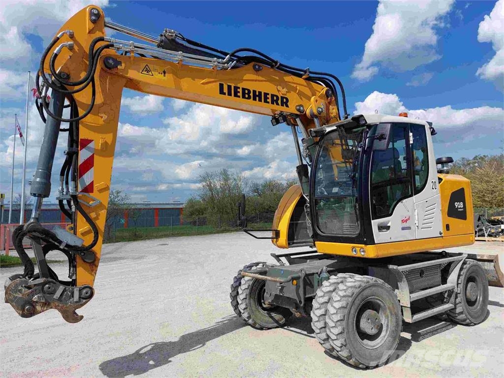 Liebherr A 918 Compact G6.0-D Litronic Excavadoras de ruedas