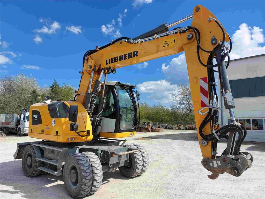 Liebherr A 918 Compact G6.0-D Litronic Excavadoras de ruedas