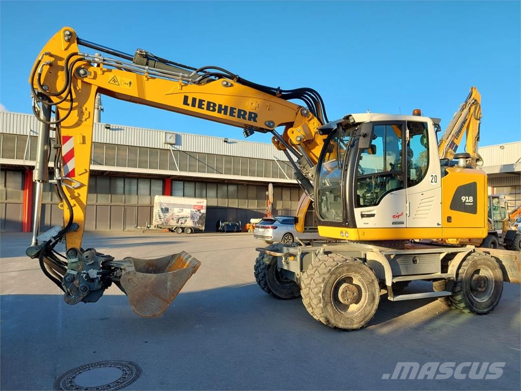 Liebherr A 918 Compact G6.0-D Litronic Excavadoras de ruedas