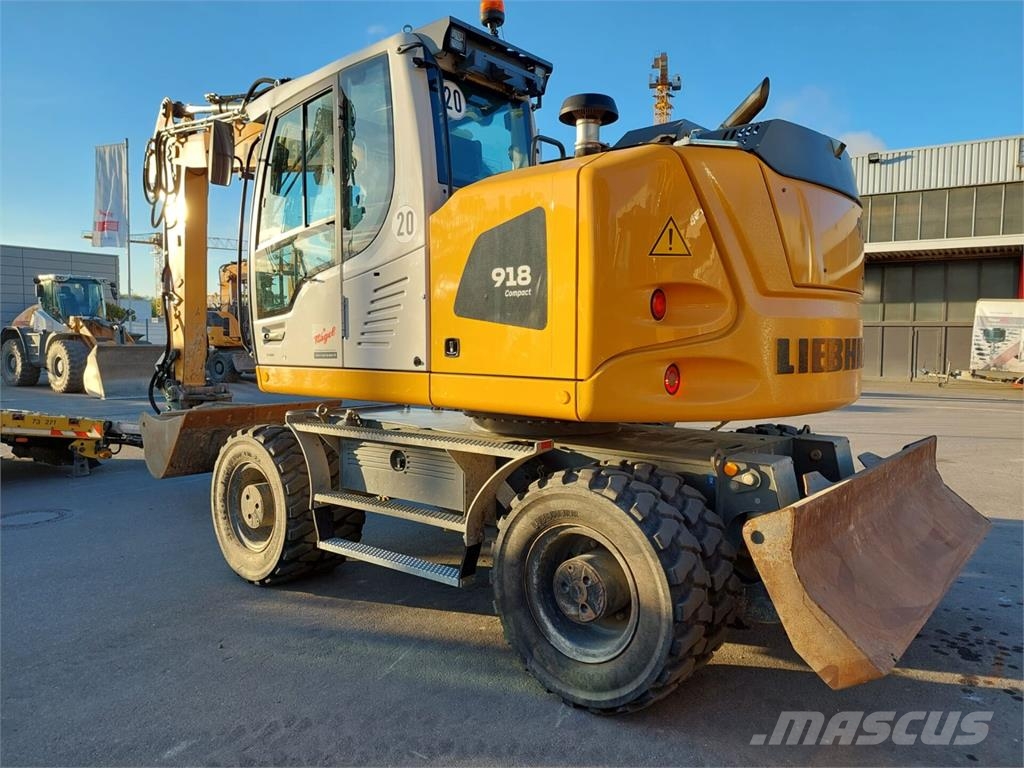 Liebherr A 918 Compact G6.0-D Litronic Excavadoras de ruedas