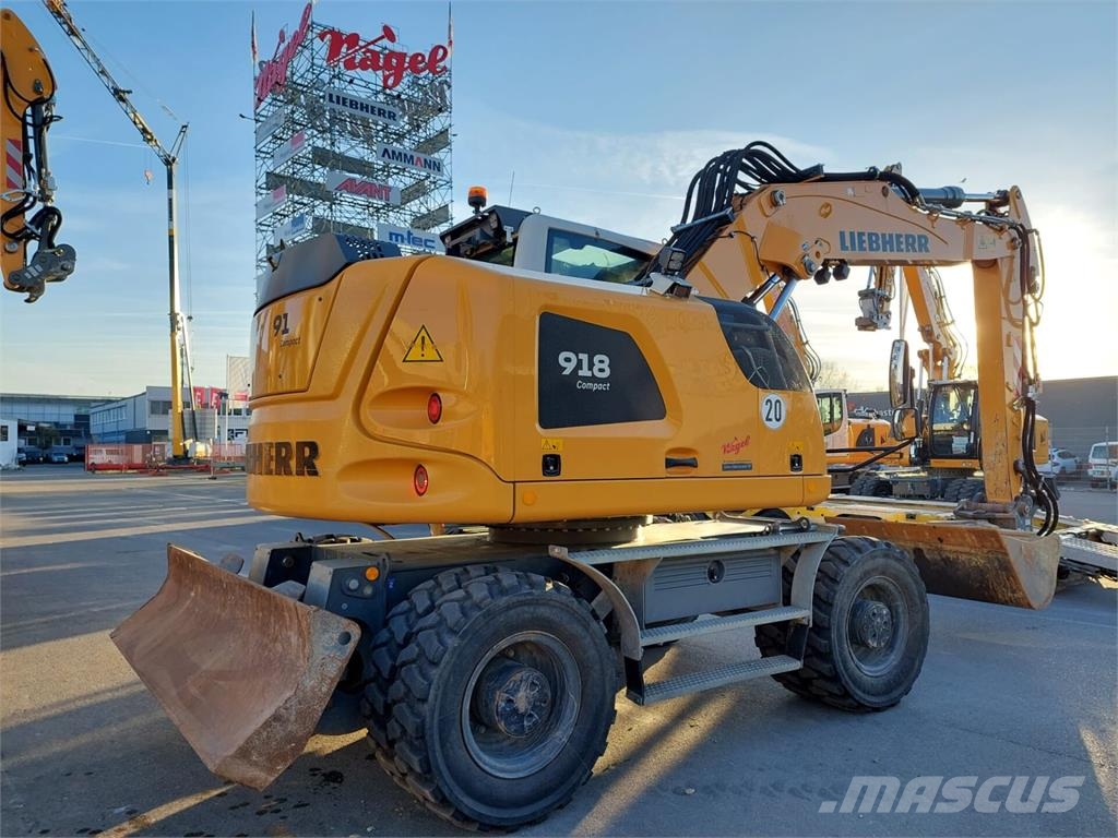 Liebherr A 918 Compact G6.0-D Litronic Excavadoras de ruedas