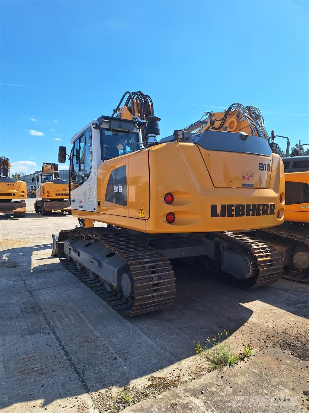Liebherr R 918 Litronic Excavadoras sobre orugas