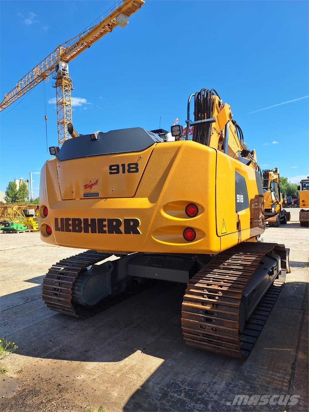 Liebherr R 918 Litronic Excavadoras sobre orugas