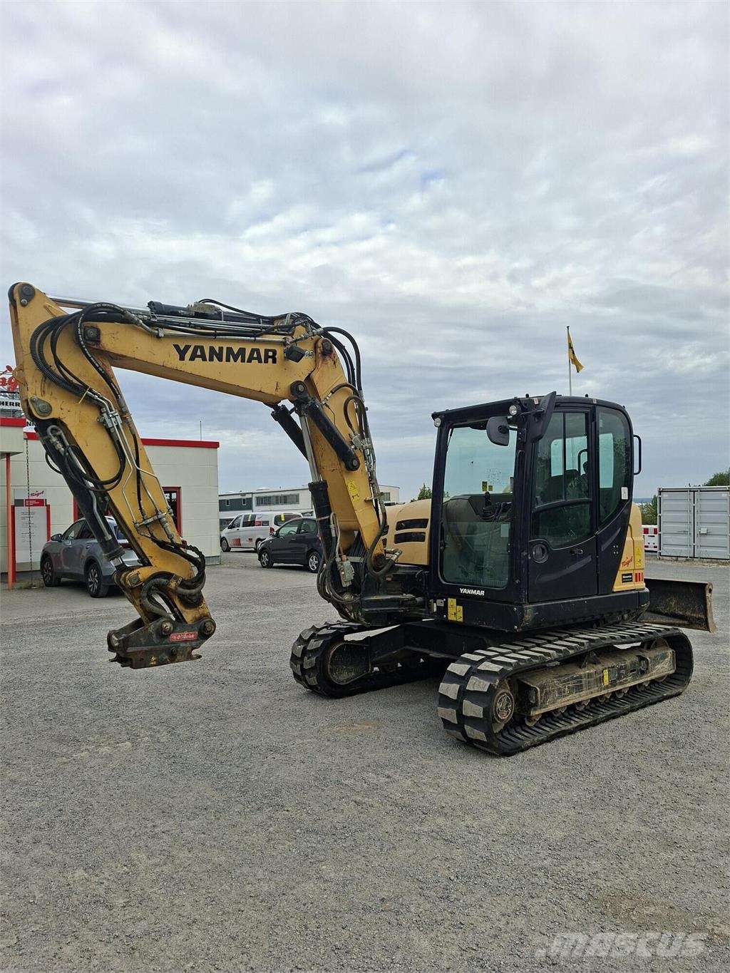 Yanmar SV 85-2PB حفارات زحافة