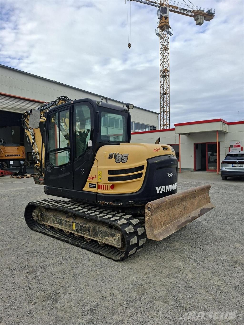 Yanmar SV 85-2PB حفارات زحافة