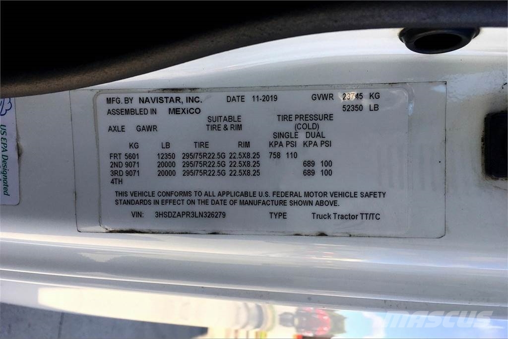 International LT625 6x4 Prime Movers