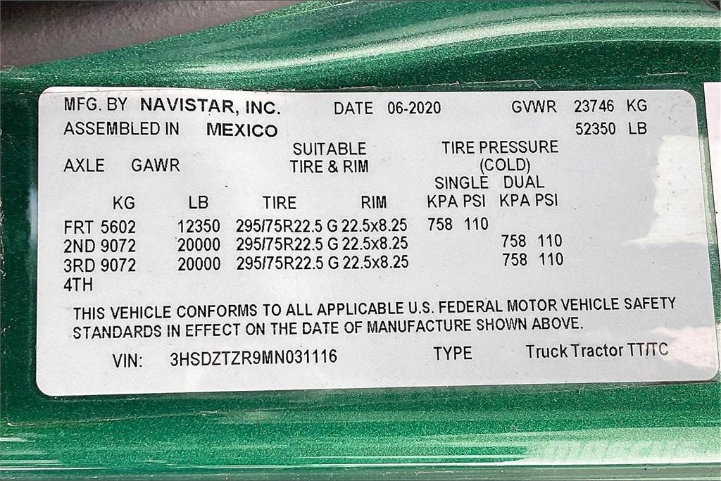International LT625 6x4 Prime Movers