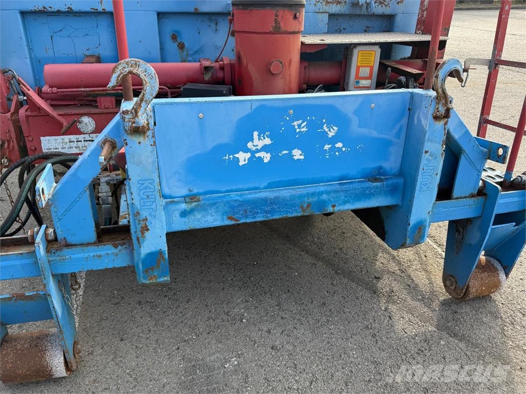 Atlas Abrollcontainer mit Kran AK100.1 - 12,1m Plattformar