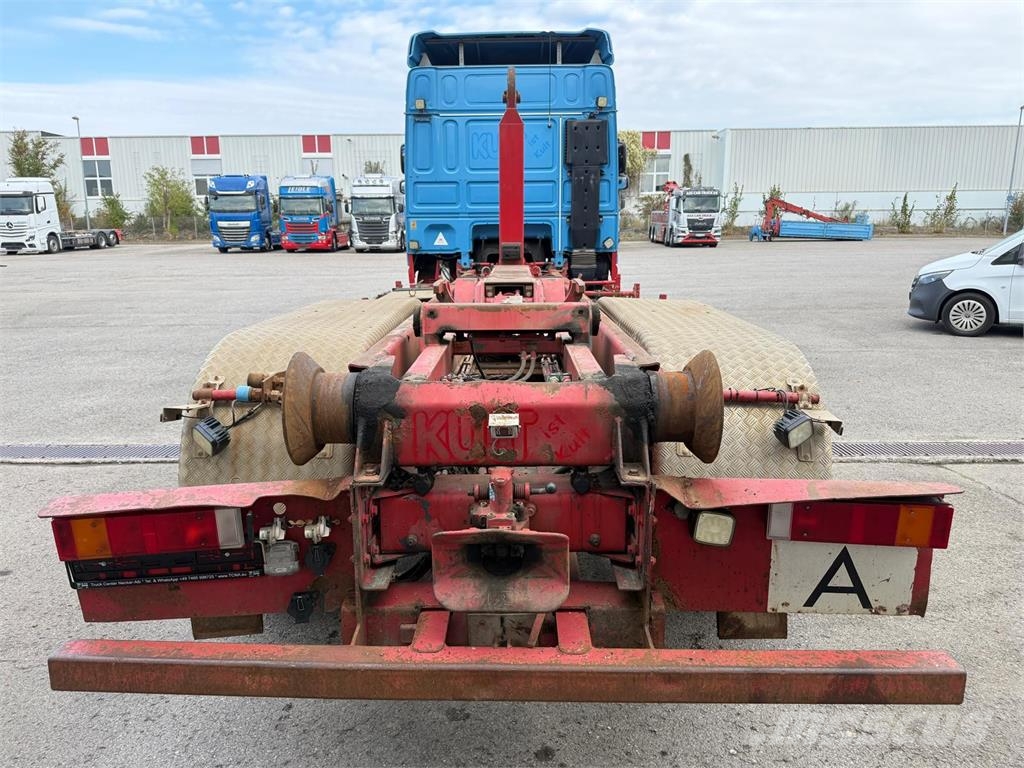 Daf XF 105.460 SC VDL S21-640 Abrollkipper Retarder Treileri ar āķi