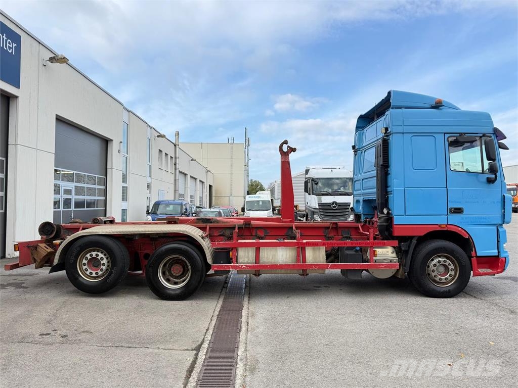 Daf XF 105.460 SC VDL S21-640 Abrollkipper Retarder Treileri ar āķi