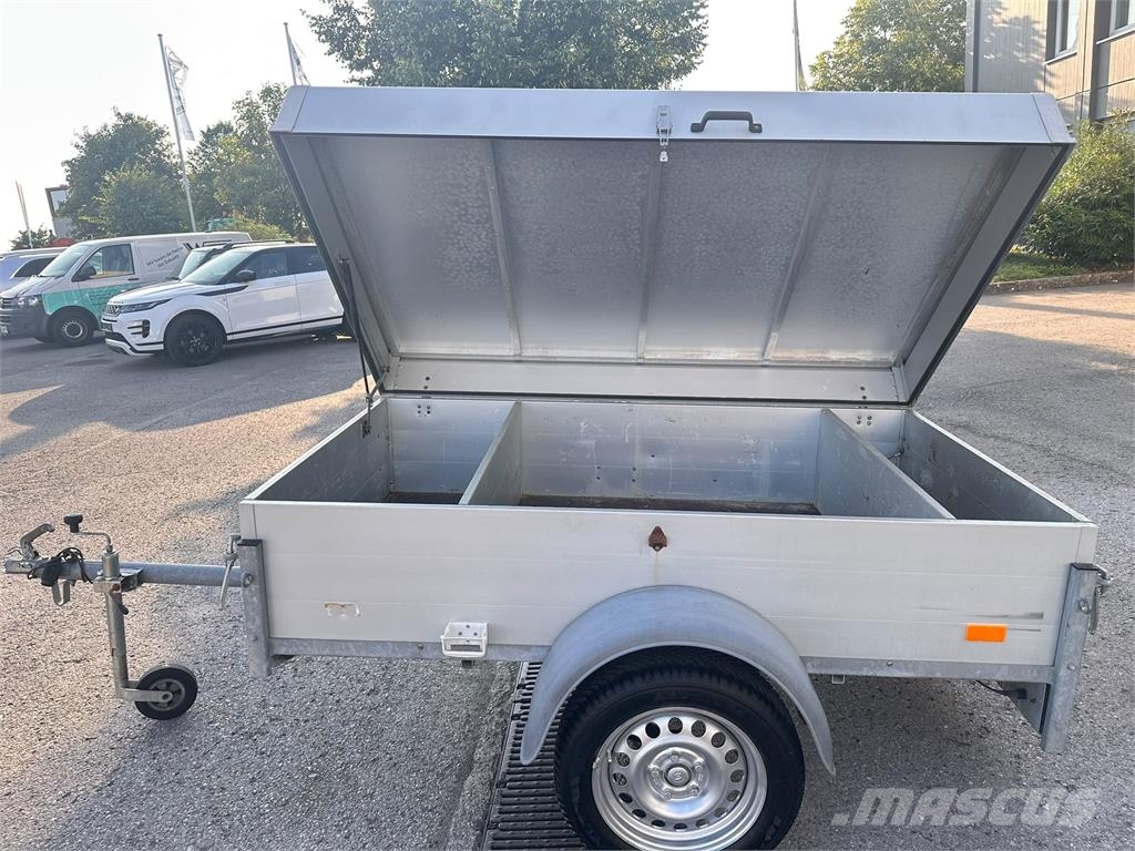 Hirth 1 Achs Anhänger mit Deckel verzinkt TÜV möglich Ľahké prívesy do 3500 kg