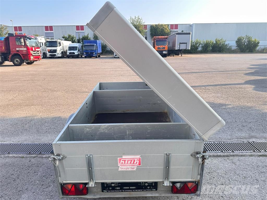 Hirth 1 Achs Anhänger mit Deckel verzinkt TÜV möglich Ľahké prívesy do 3500 kg