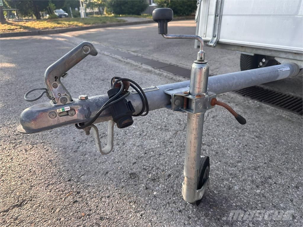 Hirth 1 Achs Anhänger mit Deckel verzinkt TÜV möglich Ľahké prívesy do 3500 kg