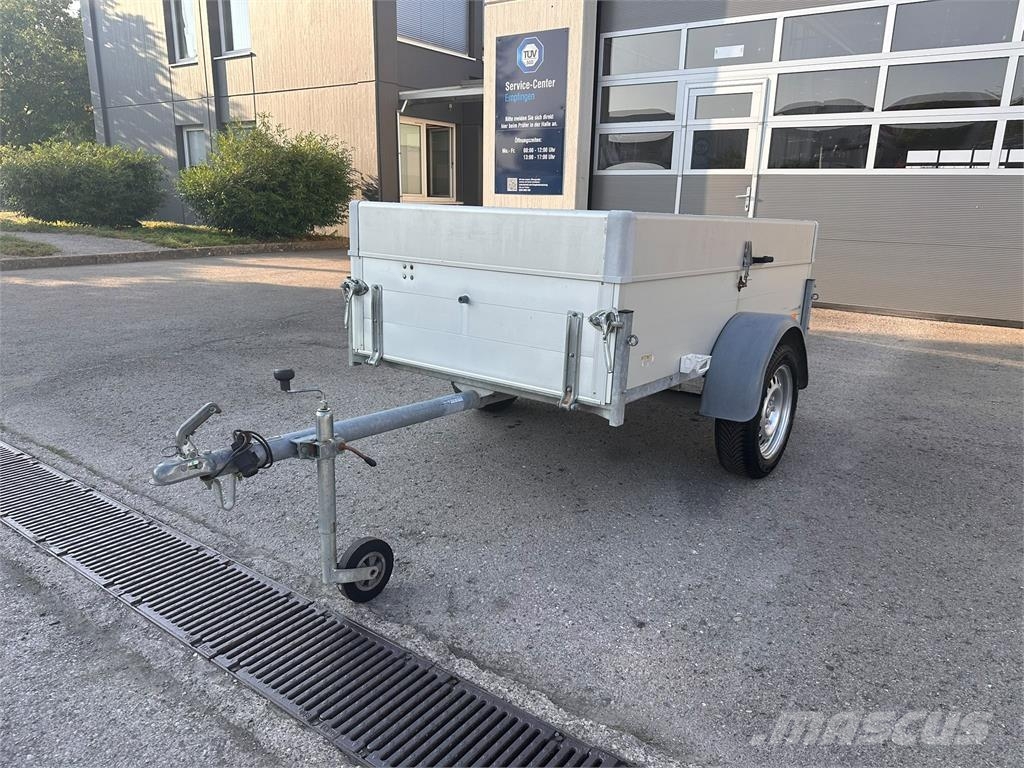 Hirth 1 Achs Anhänger mit Deckel verzinkt TÜV möglich Ľahké prívesy do 3500 kg