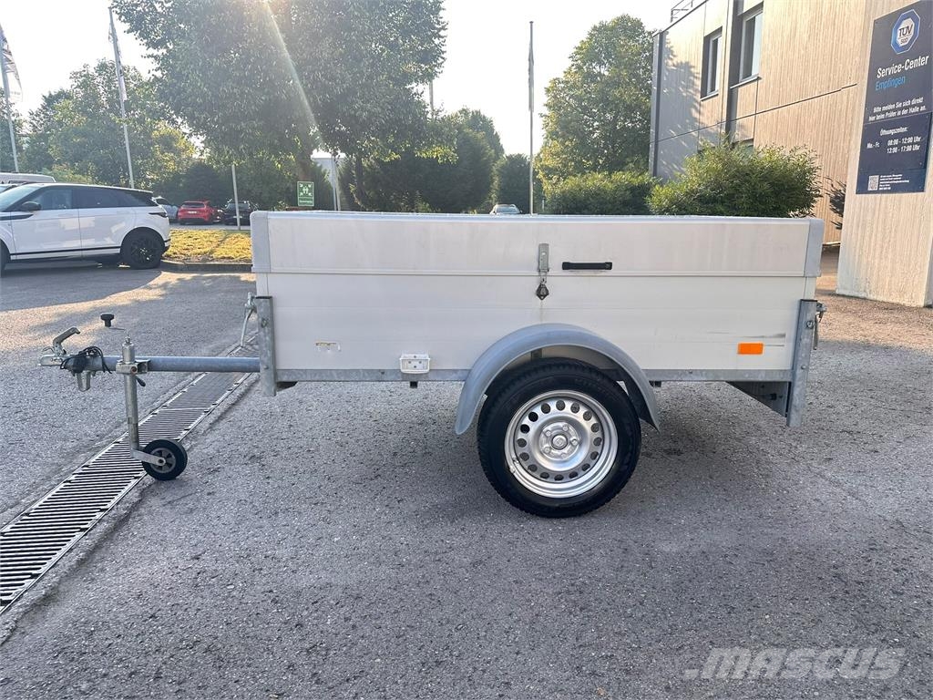 Hirth 1 Achs Anhänger mit Deckel verzinkt TÜV möglich Ľahké prívesy do 3500 kg