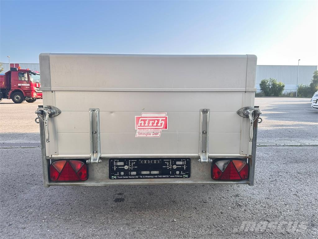 Hirth 1 Achs Anhänger mit Deckel verzinkt TÜV möglich Ľahké prívesy do 3500 kg