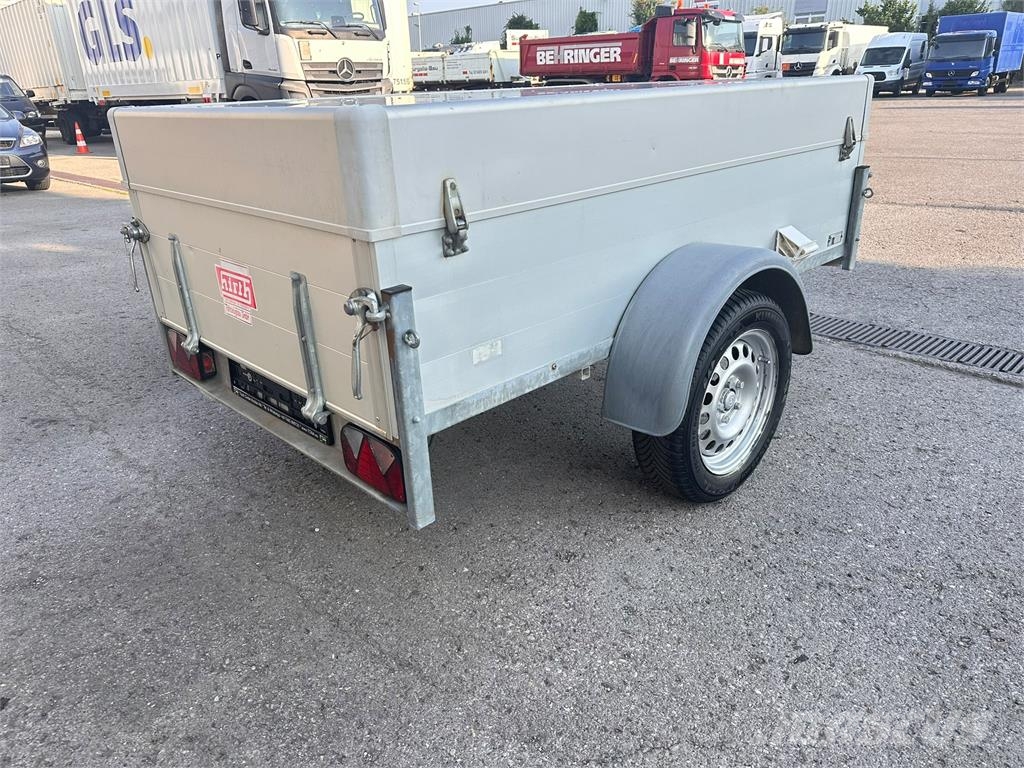 Hirth 1 Achs Anhänger mit Deckel verzinkt TÜV möglich Ľahké prívesy do 3500 kg