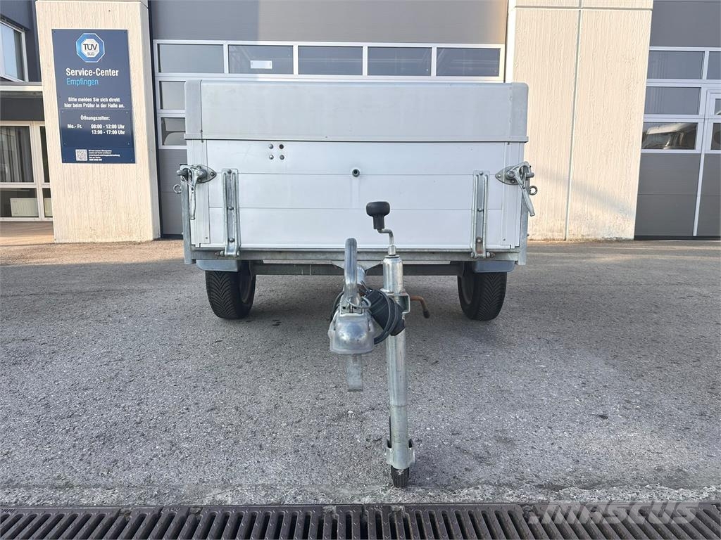 Hirth 1 Achs Anhänger mit Deckel verzinkt TÜV möglich Ľahké prívesy do 3500 kg