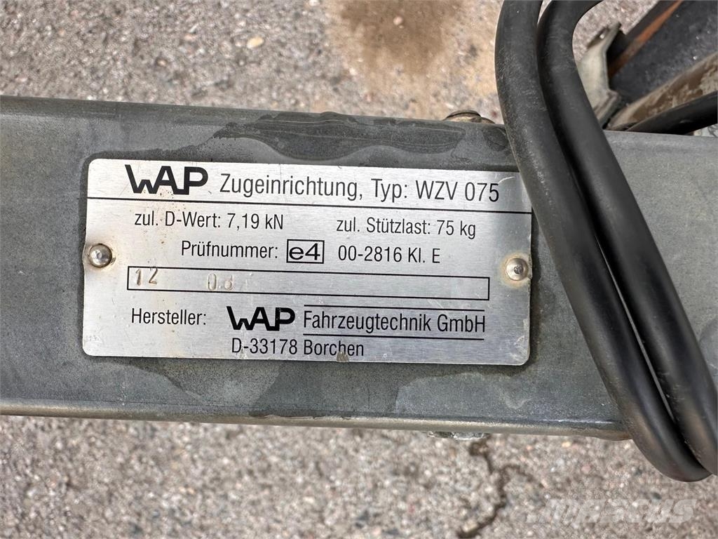 Hirth Hirth E603 PKW- Anhänger mit Durchlade! -TOP- Ľahké prívesy do 3500 kg