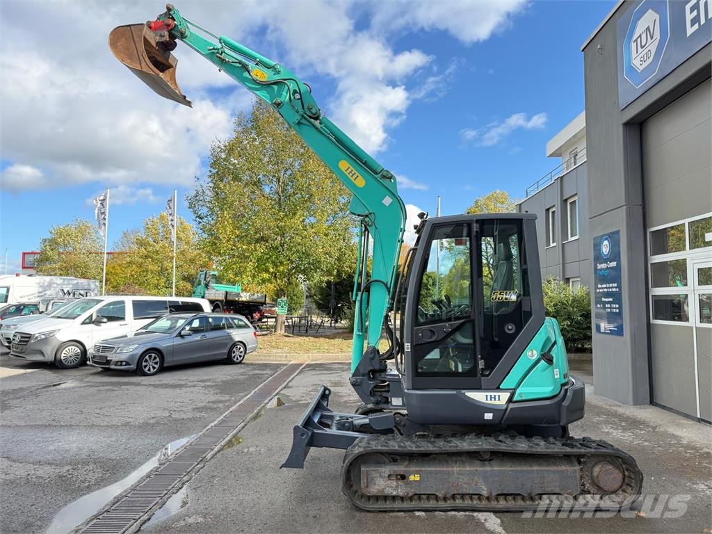 IHI 55 VX3 Verstellausleger 2Löffel Schnellwechsler Mini pelle < 7t