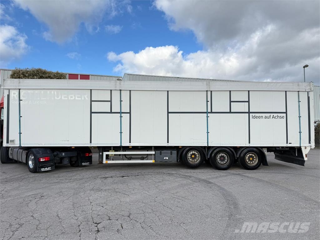 Knapen K200 92m³ 3Achs Schubboden Liftachse SAF TÜVneu Polprikolice zabojniki