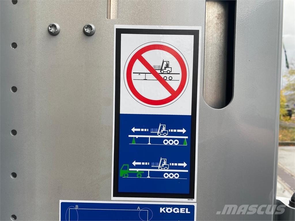 Kögel 3 Achs MEGA NEU Curtain SAF Lift XL 9,5 Pritschenauflieger