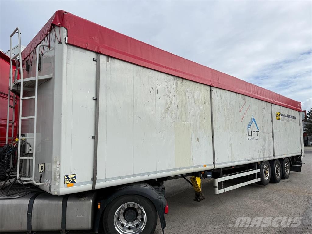Kraker 3Achs Schubboden CF-200 92m³ Ice-Lift ALCOA TÜV Полуприцепы-Фургоны