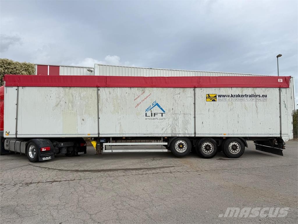 Kraker 3Achs Schubboden CF-200 92m³ Ice-Lift ALCOA TÜV Полуприцепы-Фургоны